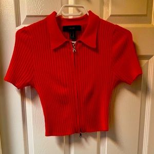 Crop top sweater forever 21